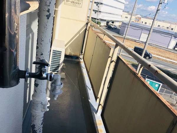 9/24 バルコニー