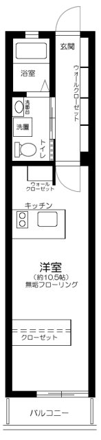 TRIBECA(トライベッカ)の間取り