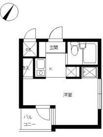 スカイコート西川口第5の間取り
