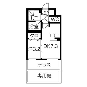 ファステート京都ステーションウォズの間取り