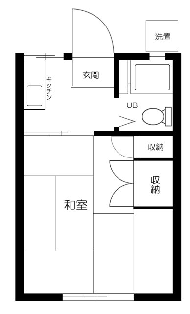 サニーハイツの間取り