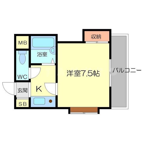 ポレール如月の間取り