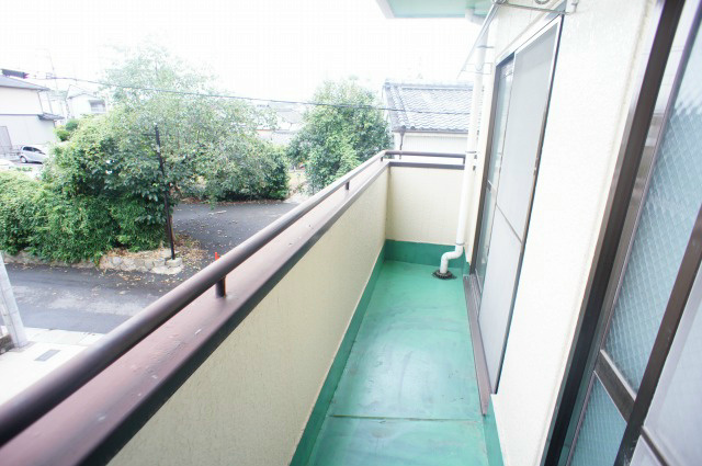 12/24 バルコニー