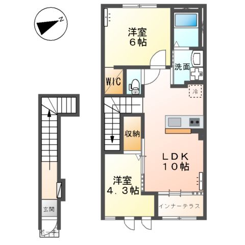 ディア・プリムローズの間取り