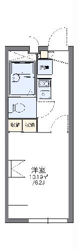 レオパレス賀茂の間取り