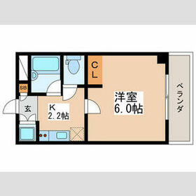 ベルパレス・203号室の間取り