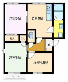 ユトリロ一色町の間取り