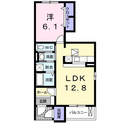 ベルマーシュの間取り