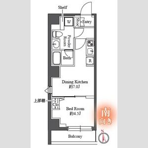 グランパセオ日本橋イーストの間取り
