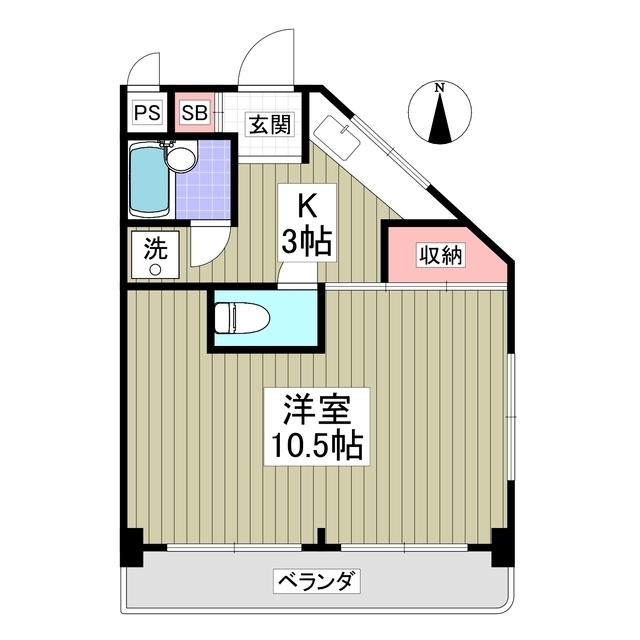 アルバスクエアの間取り