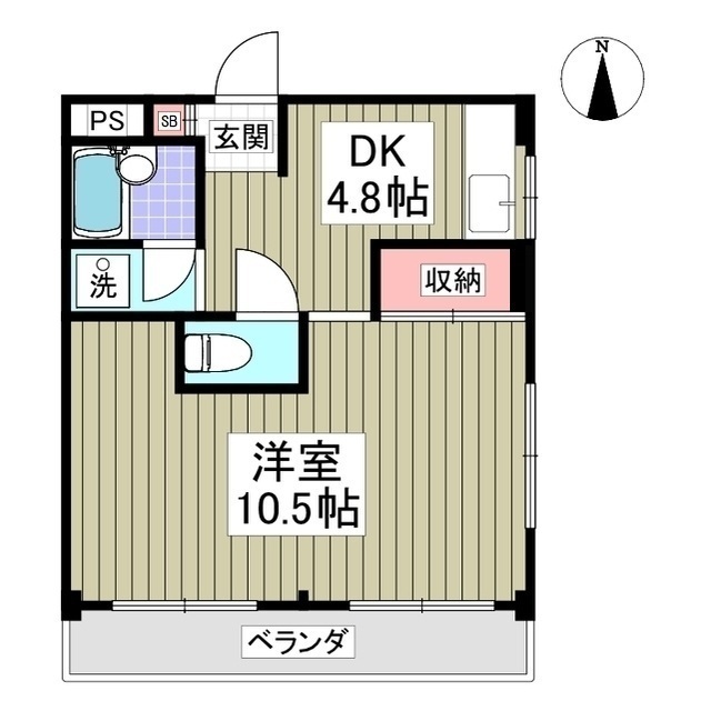 アルバスクエアの間取り