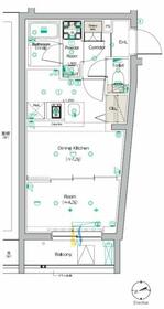 ＳＹＦＯＲＭＥ　ＫＯＭＡＧＯＭＥⅡ・306号室の間取り