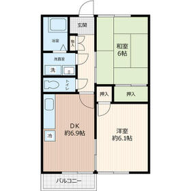 スターブルBの間取り