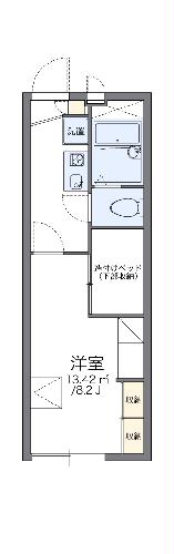 レオパレスレリアの間取り