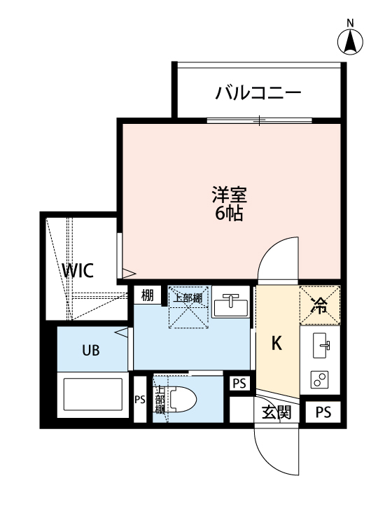 Le petit bonheur蕨(ルプティボヌールワラビ)の間取り