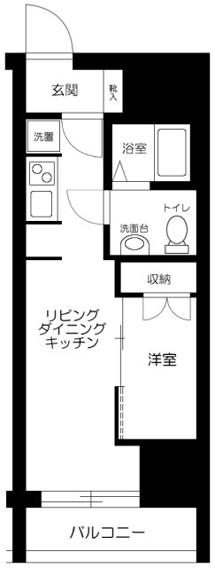 ＲＯＸＩＳ日暮里の間取り