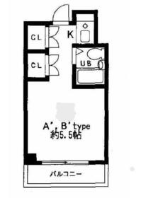 アメニティ白山の間取り