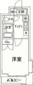 OLIO渋谷西原の間取り