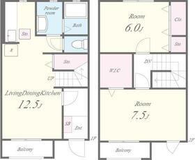 グランシャリオ水尾の間取り