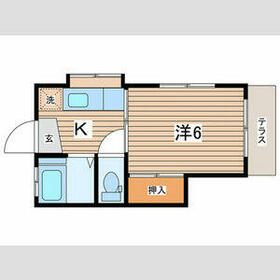 松林荘の間取り