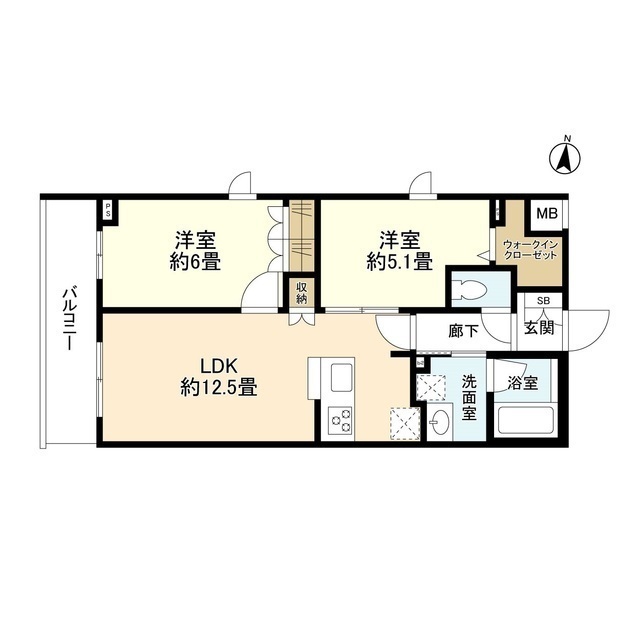 リア世田谷の間取り