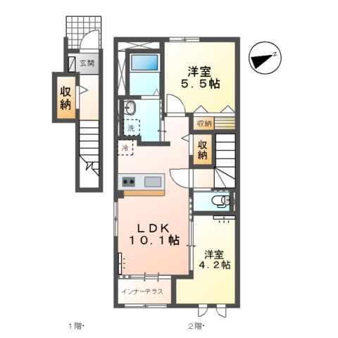 ヴェルニースの間取り