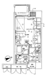 AXIA新宿御苑の間取り