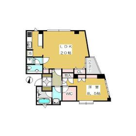 エスター南麻布の間取り