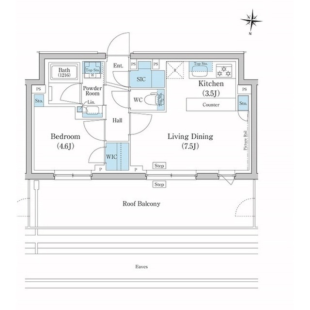 スタイリオ池上SOUTHの間取り