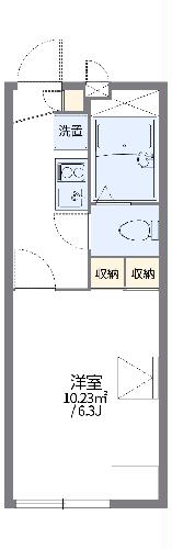 レオパレスカワハラの間取り