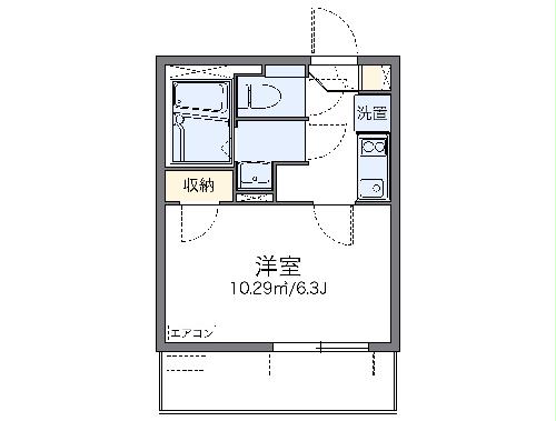 レオネクストラフテル西台の間取り