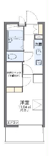 レオパレスHALの間取り