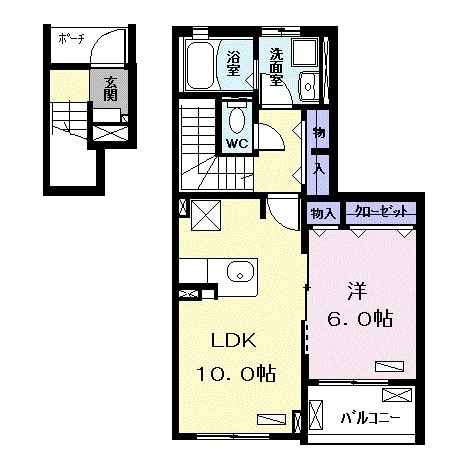 グランドールの間取り