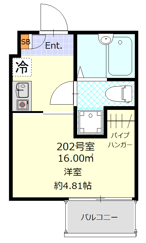 glory court(グローリーコート)の間取り