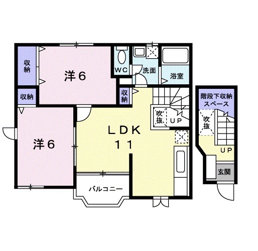 パルク・MSの間取り
