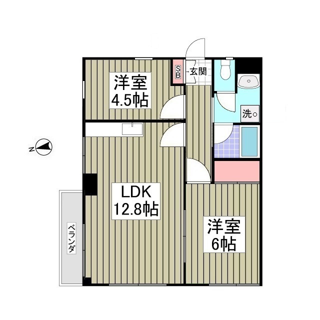 ライブハウスⅡの間取り