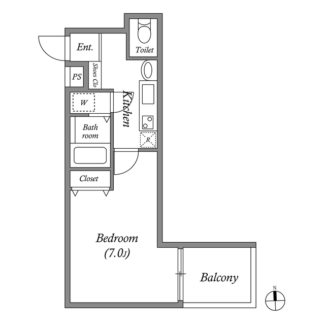 レジデンス名古屋千代田の間取り