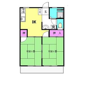 ハイツ美楽の間取り