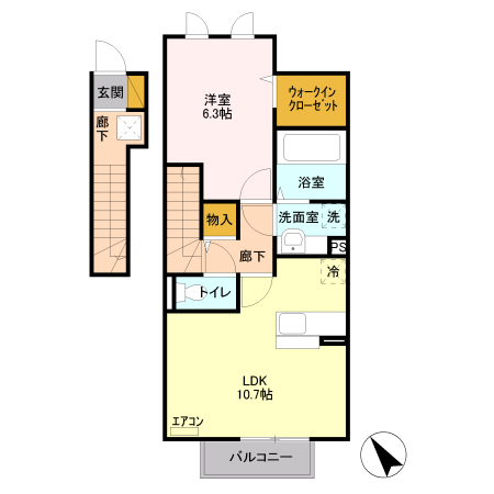 マロニエKINUの間取り
