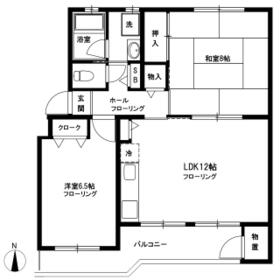 ノーブルハイツ市川菅野2号棟の間取り