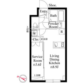 タスキsmart西大井の間取り