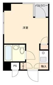 スカイコート駒沢の間取り