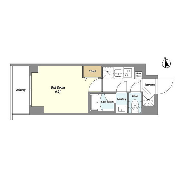 Augusta Residence大森の間取り