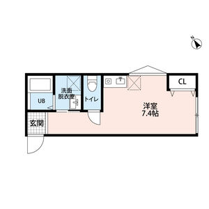 Maison de CLAIR(メゾンドクレーの間取り