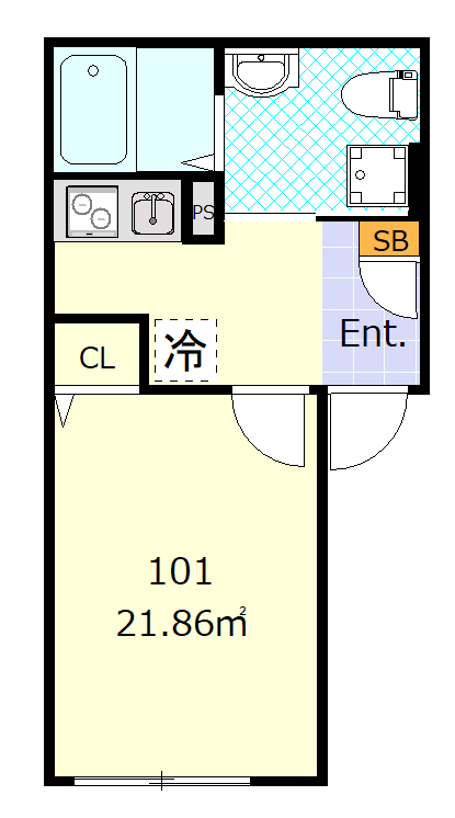 コンフォート追浜の間取り