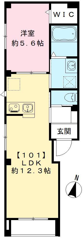ウィステリア池上の間取り