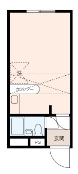 ベルピア馬堀海岸1-3の間取り