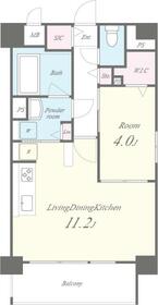 ルシア新大阪の間取り