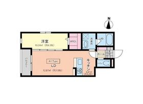 Gravity Fujieda ekinandoriの間取り