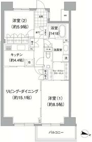 アビティ目黒の間取り